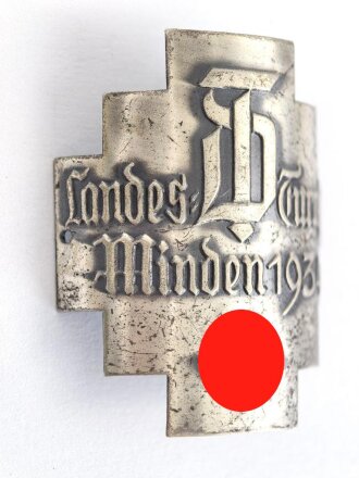 Fahnennagel " Deutsches Turnfest Minden 1934"...