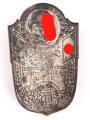 Fahnennagel " 15. Deutsches Turnfest Stuttgart 1933" Höhe 68mm