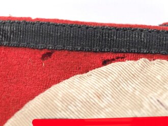 Allgemeine SS, Armbinde für die schwarze Uniform. Mottig
