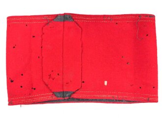 Allgemeine SS, Armbinde für die schwarze Uniform. Mottig