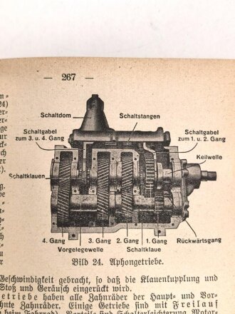 "Der Dienstunterricht im Heere, Ausgabe für den Kraftfahrer" datiert 1941, 327 Seiten, DIN A5, gebraucht