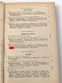 "Der Dienstunterricht im Heere, Ausgabe für den Kraftfahrer" datiert 1941, 327 Seiten, DIN A5, gebraucht