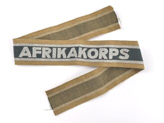 Ärmelband " Afrikakorps" für Angehörige des Heeres. Gesamtlänge 46cm