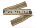 Ärmelband " Afrikakorps" für Angehörige des Heeres. Gesamtlänge 46cm