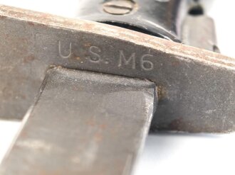 U.S. Army , Bayonet-Knife, M6 for M14 rifle, " MILPAR COL"