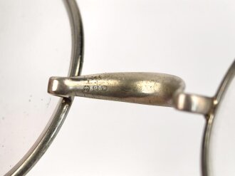 Dienst Brille Wehrmacht für einen Leutnant. Datiert 1943, guter Gesamtzustand