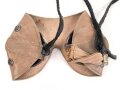 Schutzbrille Wehrmacht mit getönten Gläsern, das Band defekt und alt " repariert"