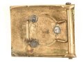 Bayern, Koppelschloss für Mannschaften alter Art bis 1895. Getragenes Stück