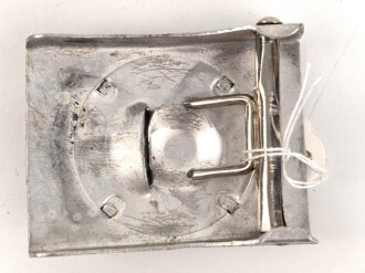 Heer, Koppelschloss für Mannschaften . Aluminium, mit aufgeklammertem Emblem,