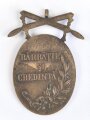 Rumänien,  Medaille für Mannhaftigkeit und Treue in Bronze. So auch an Deutsche Soldaten verliehen