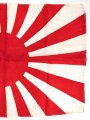 Japan 2. Weltkrieg, Fahne in den Maßen 29 x 43cm, Souvenir eines amerikanischen Soldaten