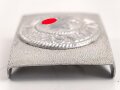 Heer, Koppelschloss für Mannschaften. Aluminium mit aufgeklammertem Emblem, Ausführung zum Waffenrock