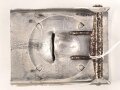Heer, Koppelschloss für Mannschaften. Aluminium mit aufgeklammertem Emblem, Ausführung zum Waffenrock