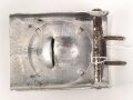 Heer, Koppelschloss für Mannschaften. Aluminium mit aufgeklammertem Emblem, Ausführung zum Waffenrock