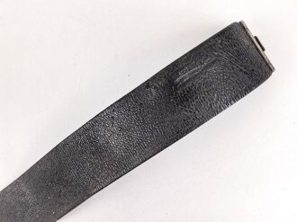 Kaiserreich, Lackleder Koppelriemen für Mannschaften, Gesamtlänge 90cm, guter Gersamtzustand