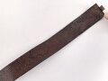 Kaiserreich, Lackleder Koppelriemen für Mannschaften, Gesamtlänge 90cm, guter Gersamtzustand