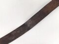 Kaiserreich, Lackleder Koppelriemen für Mannschaften, Gesamtlänge 90cm, guter Gersamtzustand