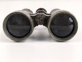 Kaiserreich und 1. Weltkrieg, Fernglas 08 von Goerz Berlin. Klare Durchsicht, Originallack, abgegriffen
