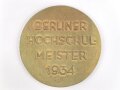 Studentenbund III.Reich, NSD St.B D.St , Kreis 3, " Berliner Hochschulmeister 1934"  Durchmesser 65mm