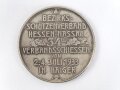 Medaille " Bezirks Schützenverband Hessen Nassau , 34tes Verbandschiessen 2.-4. Juli 1933 in Haiger" Vorderseite " Reichskanzler Adolf Hitler" Durchmesser 36mm