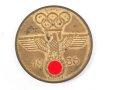 Medaille " Für Verdienstvolle Mitarbeit bei den olympischen Spielen 1936" Durchmesser 37mm
