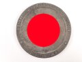 N.S. Reichsbund für Leibesübungen, Sieger Plakette anlässlich " Deutsche Wintersport Meisterschaften 1935 Garmisch Partenkirchen " Durchmesser 96mm. Randprägung " Poellath Schrobenhausen"