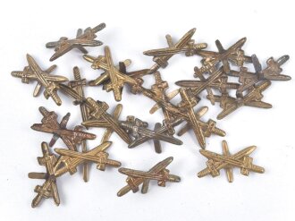 19 Schwerter Auflagen für Bandspangen, jeweils 14mm...