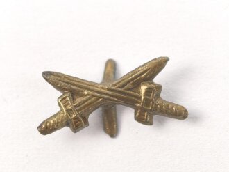 19 Schwerter Auflagen für Bandspangen, jeweils 14mm...