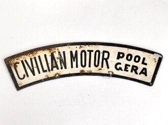 "Civilian Motor Pool Gera"  Motorrad "...