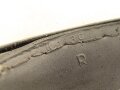 Kradmelderbrille Wehrmacht, Gummi weich, Band elastisch. Datiert 1941, guter Gesamtzustand