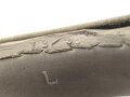 Kradmelderbrille Wehrmacht, Gummi weich, Band elastisch. Datiert 1941, guter Gesamtzustand