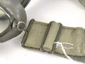 Kradmelderbrille Wehrmacht, Gummi weich, Band elastisch. Datiert 1941, guter Gesamtzustand