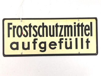 Schild für Kraftfahrzeug Instandsetzungseinheiten...