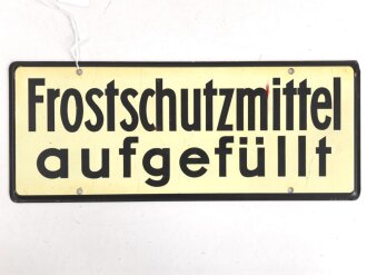 Schild für Kraftfahrzeug Instandsetzungseinheiten...