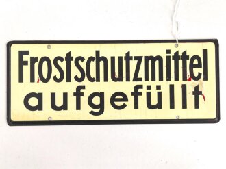 Schild für Kraftfahrzeug Instandsetzungseinheiten...