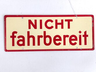 Schild für Kraftfahrzeug Instandsetzungseinheiten...