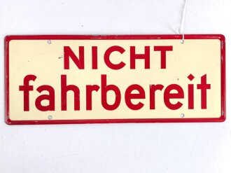 Schild für Kraftfahrzeug Instandsetzungseinheiten...