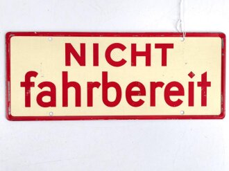 Schild für Kraftfahrzeug Instandsetzungseinheiten...