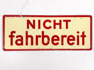 Schild für Kraftfahrzeug Instandsetzungseinheiten...