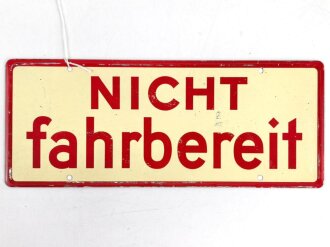 Schild für Kraftfahrzeug Instandsetzungseinheiten...