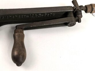 "Reichsheer 1943" Großer Dosenöffner Originallack, vermutlich Feldküchen Zubehör