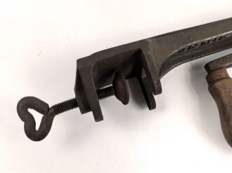 "Reichsheer 1943" Großer Dosenöffner Originallack, vermutlich Feldküchen Zubehör