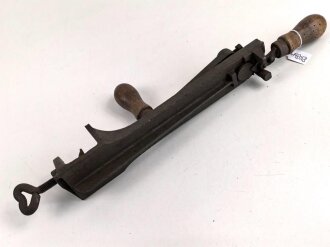 "Reichsheer 1943" Großer Dosenöffner Originallack, vermutlich Feldküchen Zubehör