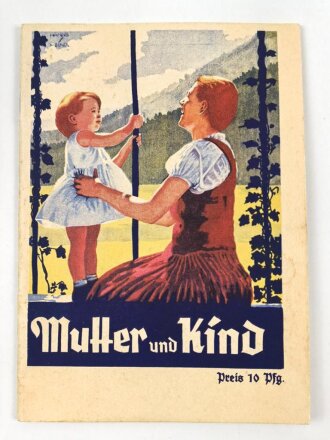 NSV "Mutter und Kind" Büchlein, 32 Seiten, DIN A6