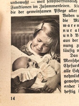 NSV "Mutter und Kind" Büchlein, 32 Seiten, DIN A6