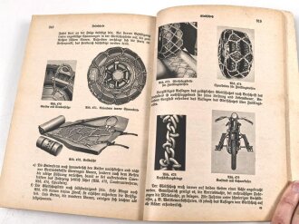 H. Dv. 471 "Handbuch für Kraftfahrer" datiert 1943 vom Kommando der Schutzpolizei Frankfurt, 351 Seiten