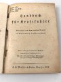 H. Dv. 471 "Handbuch für Kraftfahrer" datiert 1943 vom Kommando der Schutzpolizei Frankfurt, 351 Seiten