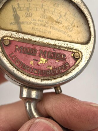 Luftdruckprüfer " Motometer" sicherlich zivile Ausführung