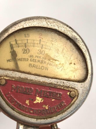 Luftdruckprüfer " Motometer" sicherlich zivile Ausführung