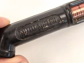 Luftdruckprüfer " Motometer" aus brauner...